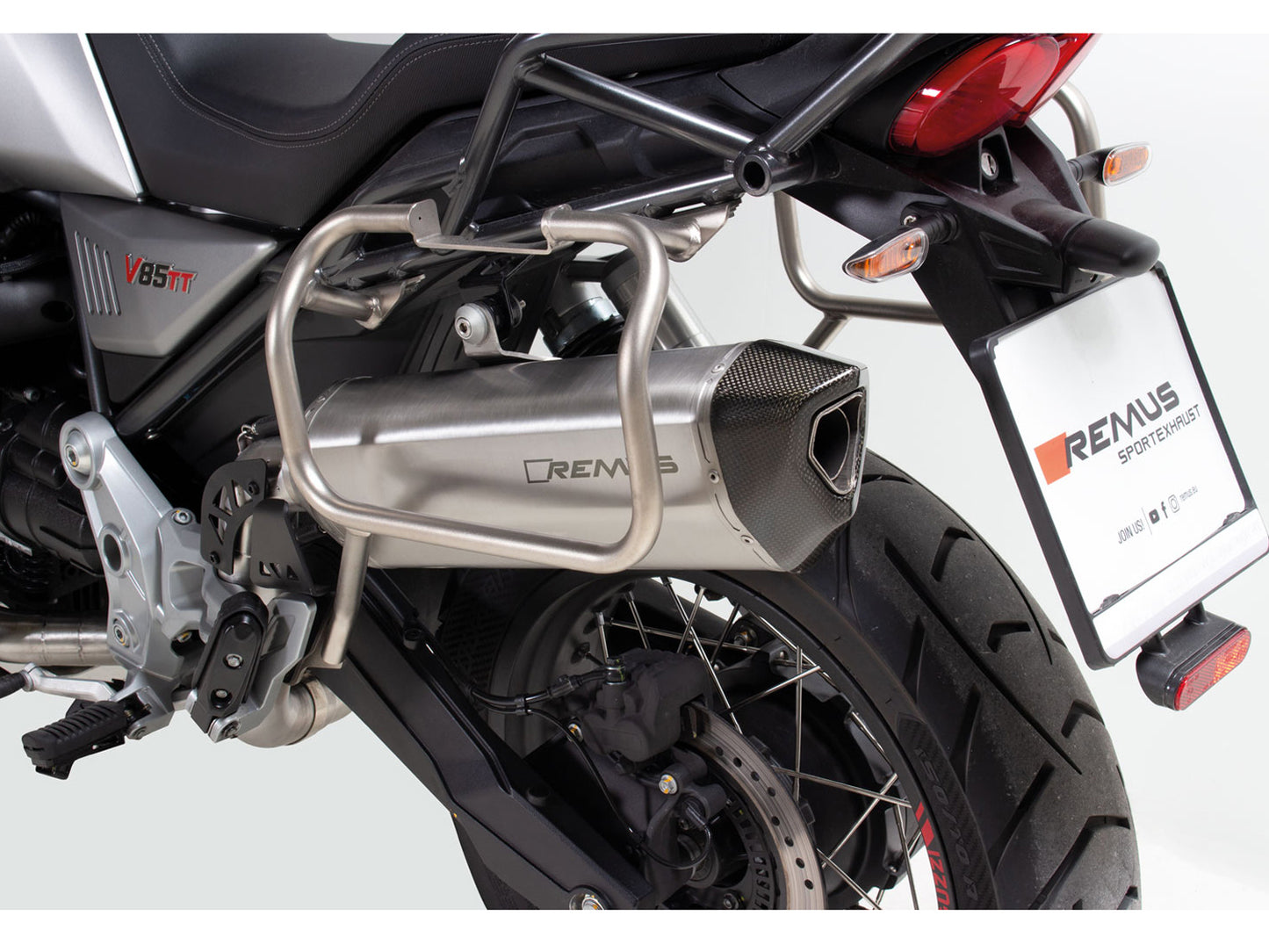 Remus 2019 Moto Guzzi V85 TT Connection Tube