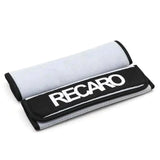 Recaro Branded Harness Pads - White