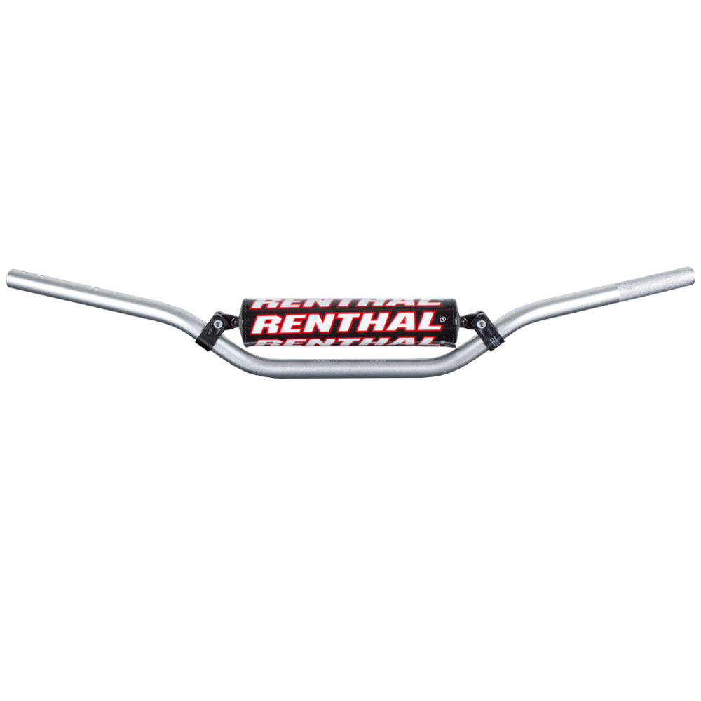 Renthal 02-14 Kawasaki KX65 7/8 in. Handlebar - Mini Silver