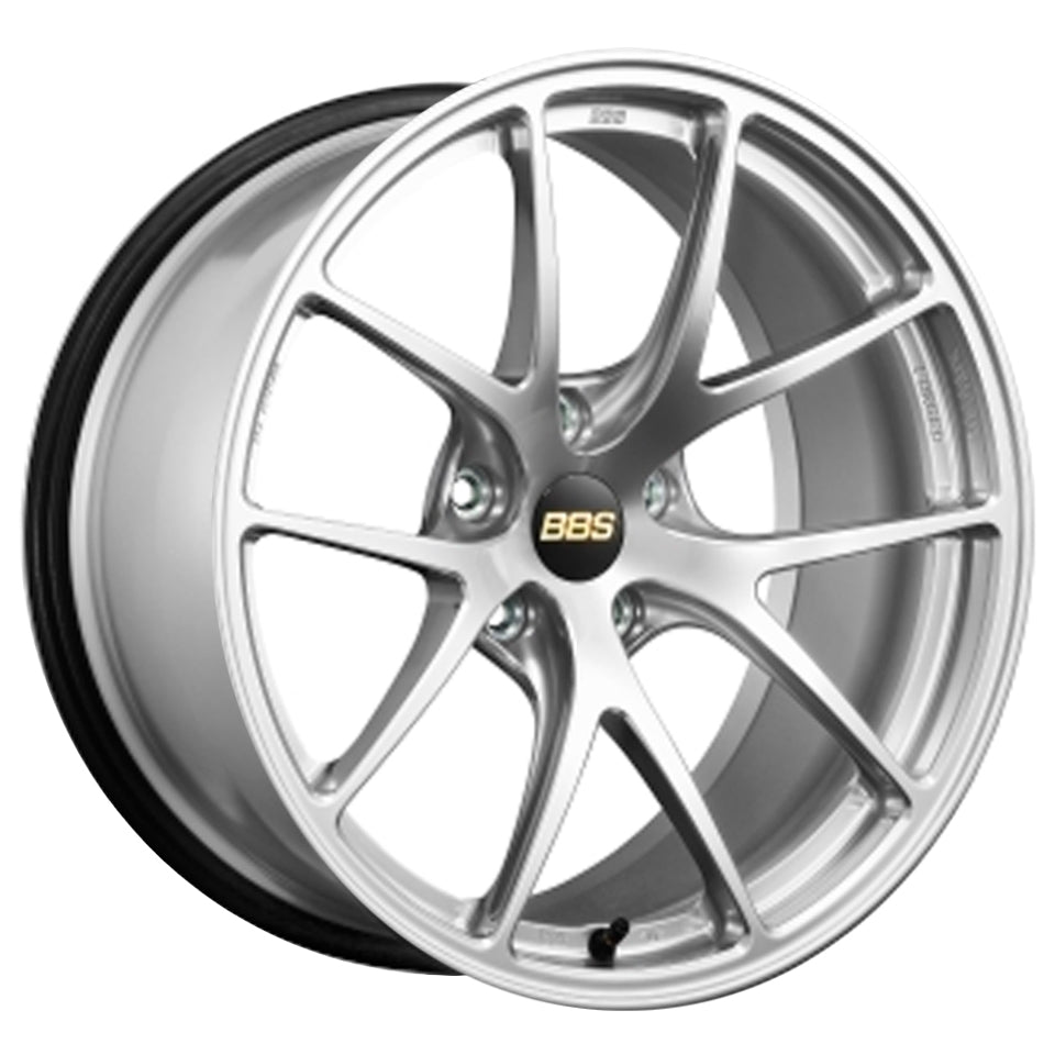 BBS RI-A 19x12 5x130 ET61 CB71.6 Diamond Silver Wheel -82mm PFS/Clip Required RIA058DS