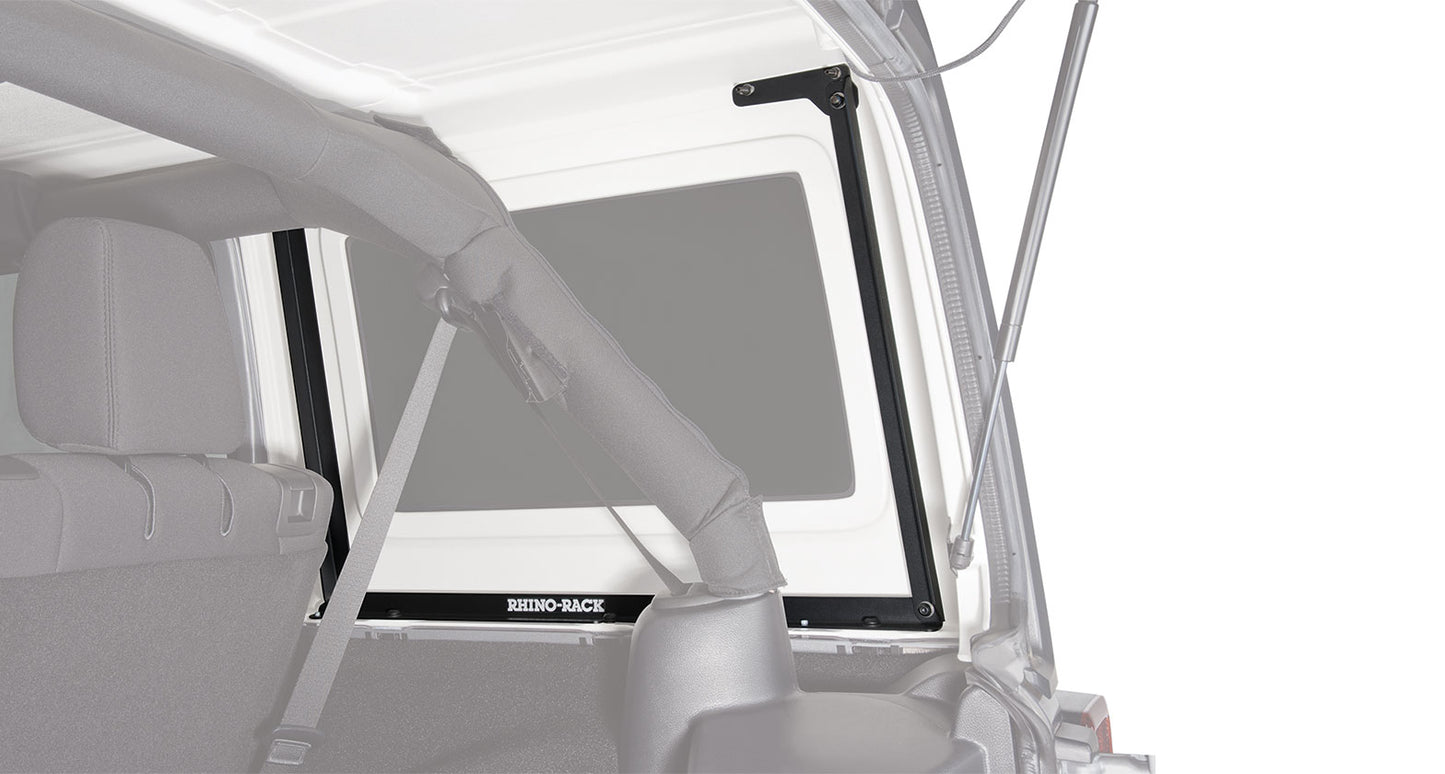Rhino-Rack 07-18 Jeep Wrangler JK 4 Door 3 Base Backbone Mounting System - RJKB1