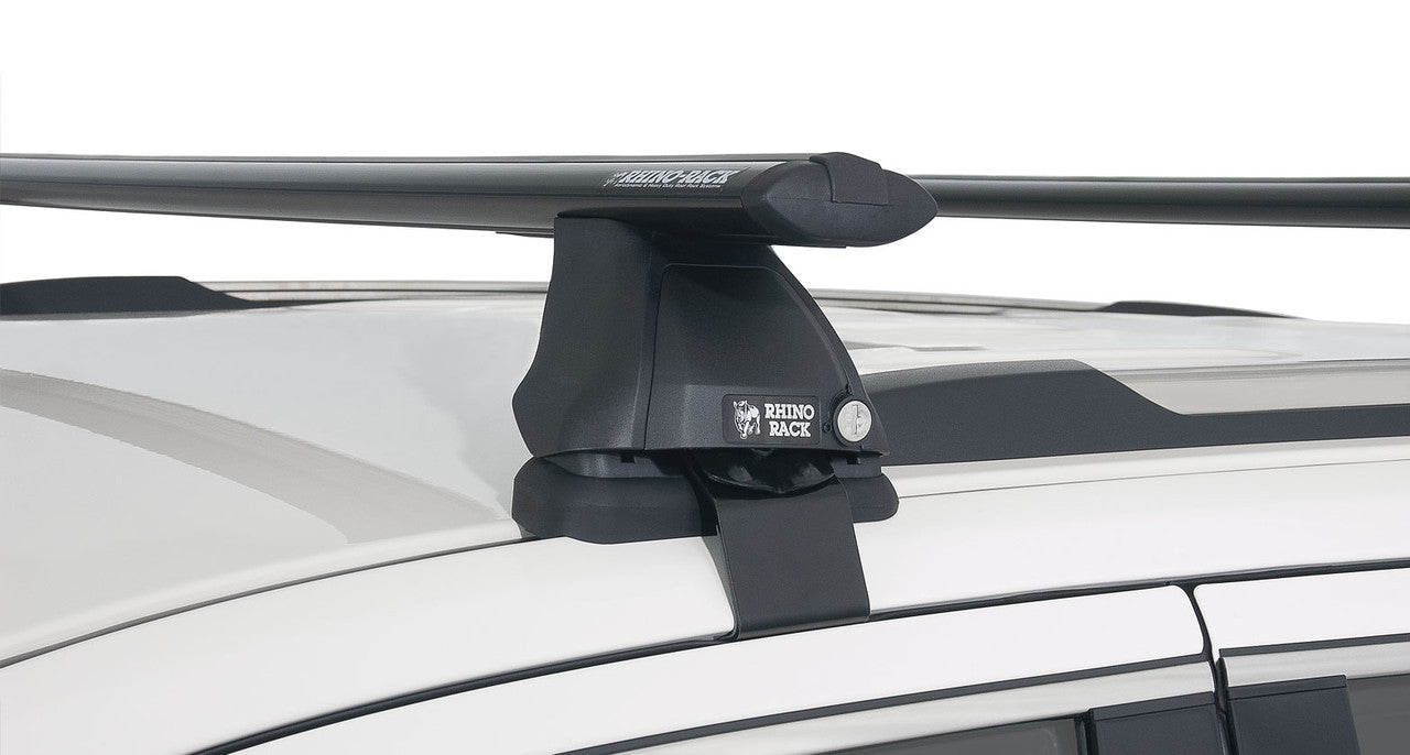 Rhino-Rack 11-21 Jeep Grand Cherokee 4 Door SUV Vortex 2500 2 Bar Roof Rack - Black