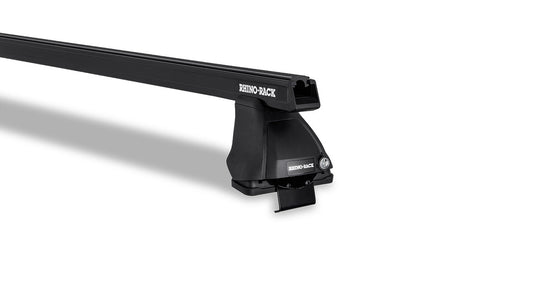 Rhino-Rack 04-08 Ford F150 4 Door Pick Up Heavy Duty 2500 2 Bar Roof Rack - Black