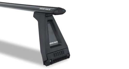 Rhino-Rack 86-94 Mitsubishi Delica 4 Door Van Heavy Duty RL110 3 Bar Roof Rack - Black
