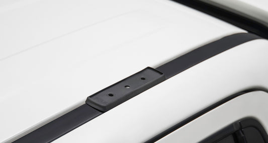 Rhino-Rack 15-21 Chevrolet Colorado 4 Door Heavy Duty RLT600 Ditch Mount 2 Bar Roof Rack - Black