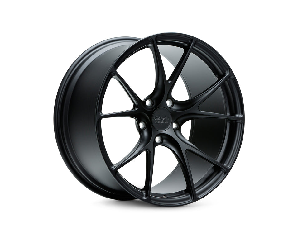 Vossen X Champion RS74 21X9 / ET44 / Gloss Black Wheel / Centerlock / 911 Turbo 991 - Front