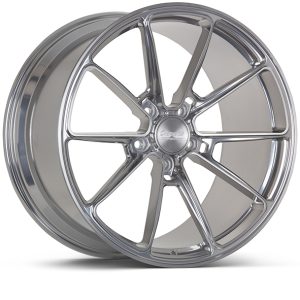 Vossen X Champion RS92 21X9 / ET44 / 5X130 / Satin Black Wheel / 911 C2 991.2 Narrow Body - Front