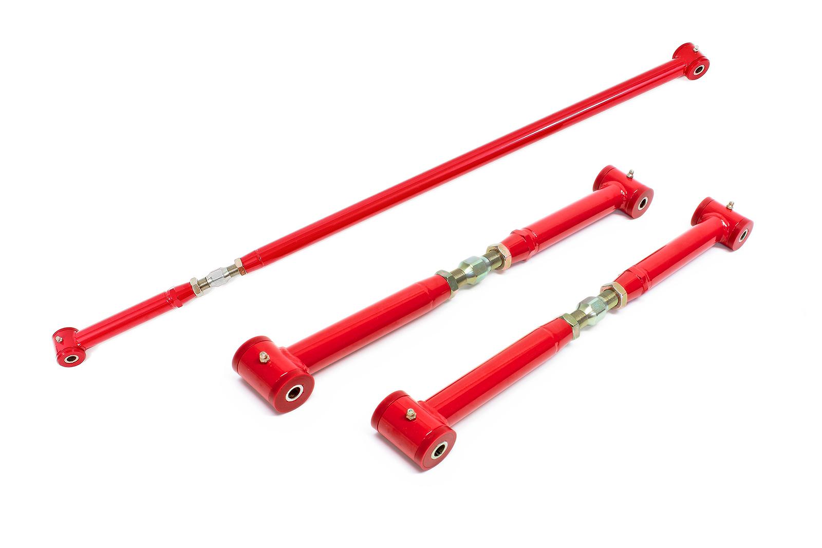 BMR 82-02 3rd Gen F-Body On-Car Adj. Rear Suspension Kit (Polyurethane) - Red RSK035R BMR Suspension