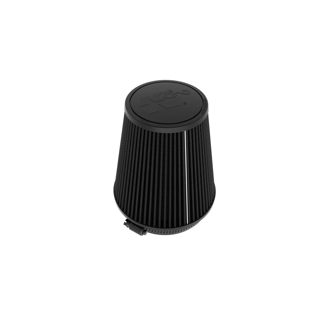 K&N Universal Clamp-On Air Filter 5in Flange 6.5in Base 7 4.375in Top 7in Height