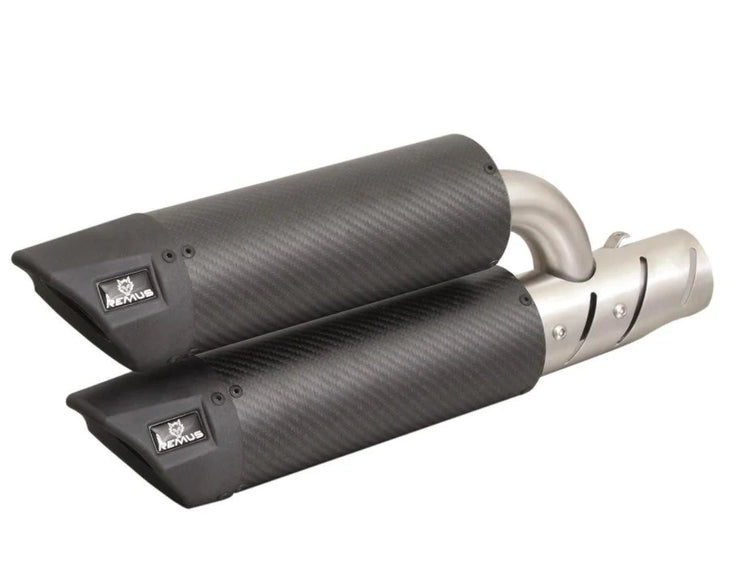 Remus 2009 Vespa GTS 125 ie Super M45 11 kW RSC Dual Flow Carbon Slip On w/Heat Shield