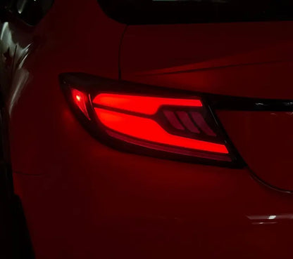 OLM Raiden LED Taillights Smoke Red for 2022-2026 BRZ, Toyota GR86 - OLME.49016.1-SR