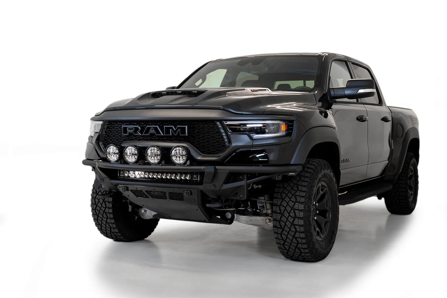 Addictive Desert Designs 2021-2023 Ram 1500 Trx Pro Bolt-on Front Bumper- F628102160103 Addictive Desert Designs