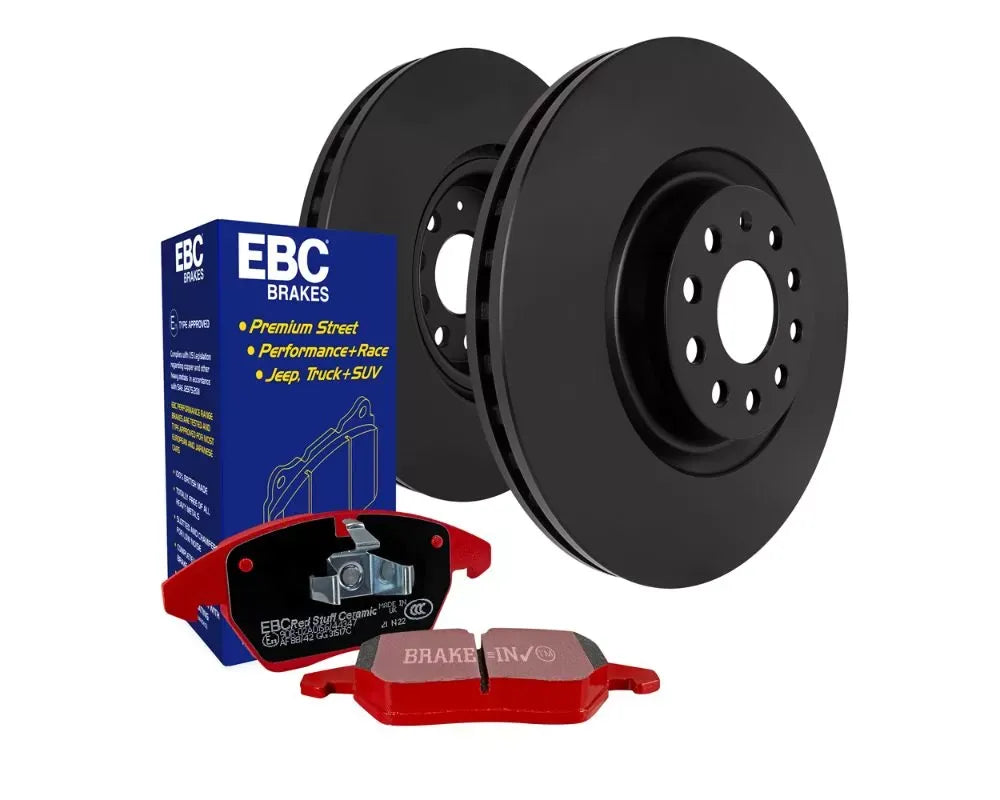 EBC Stage 12 RedStuff Brake Pads and RK Rotors - S12KF2225