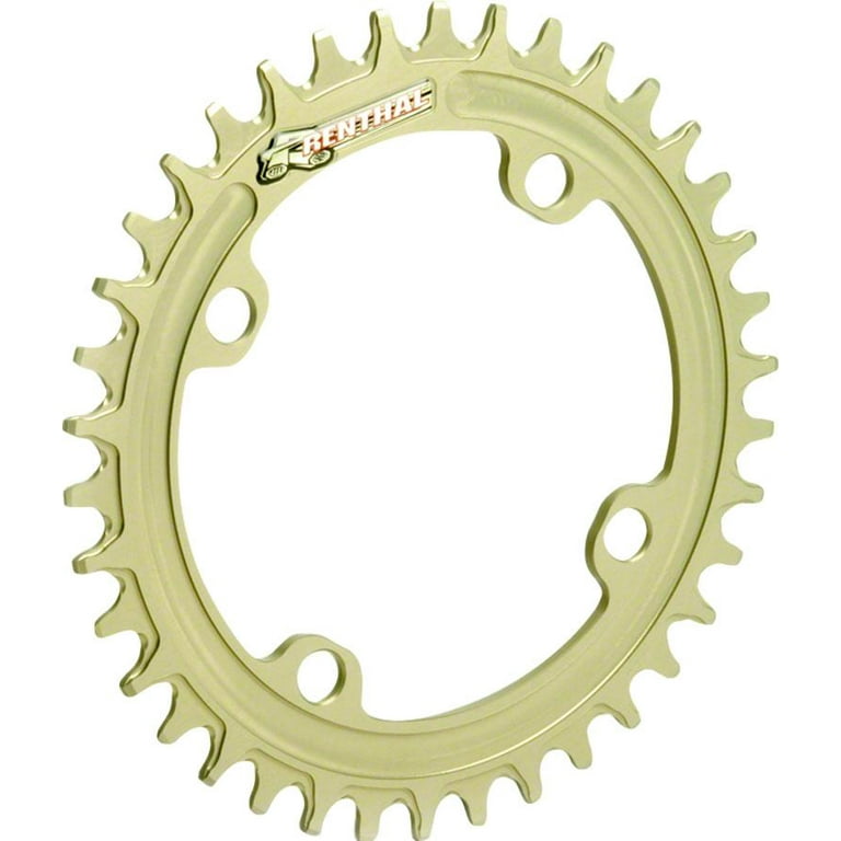 Renthal 1XR Chainring 94 mm. BCD 38T - Hard Andoized Aluminum Gold
