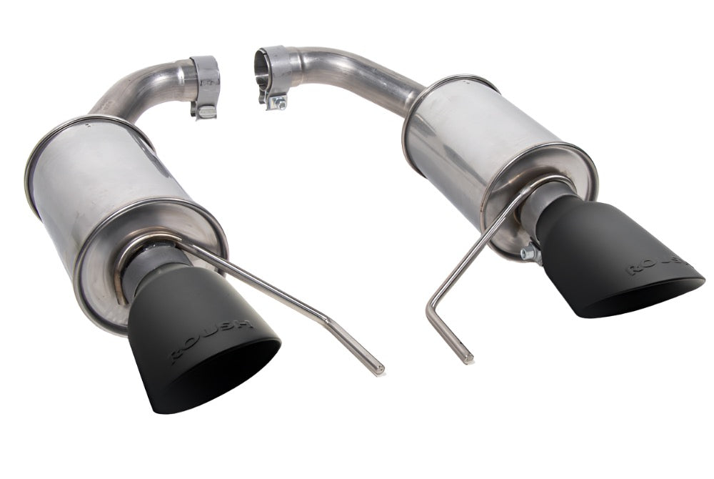 Roush 2024 Ford Mustang GT/EcoBoost Dual Tip Axle Back Exhaust w/ Black Tips