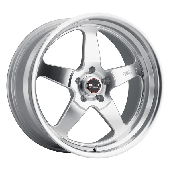Weld S105 20x10.5 Ventura Drag 5x120 ET38 BS7.25 Gloss SIL MACH DIA 72.56