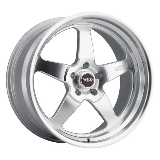 Weld S105 Ventura 20x10.5 / 5x115 BP / 20 Offset / 6.5 BS / 71.5 Bore - Gloss Silver MACH Wheel