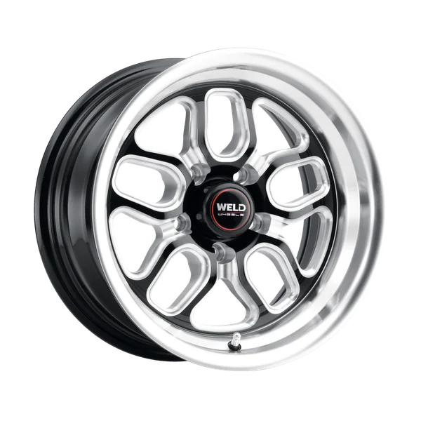 Weld S107 15X7 Laguna 5X120.7 ET00 BS4.00 Gloss Black MIL Dia 78.1