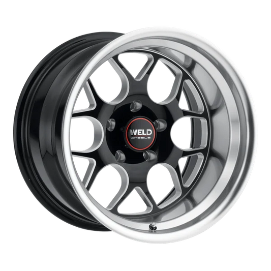 Weld Solana 22x9 / 6x139.7 BP / ET25 / 5.98in BS / Gloss Black MIL DIA 106.1