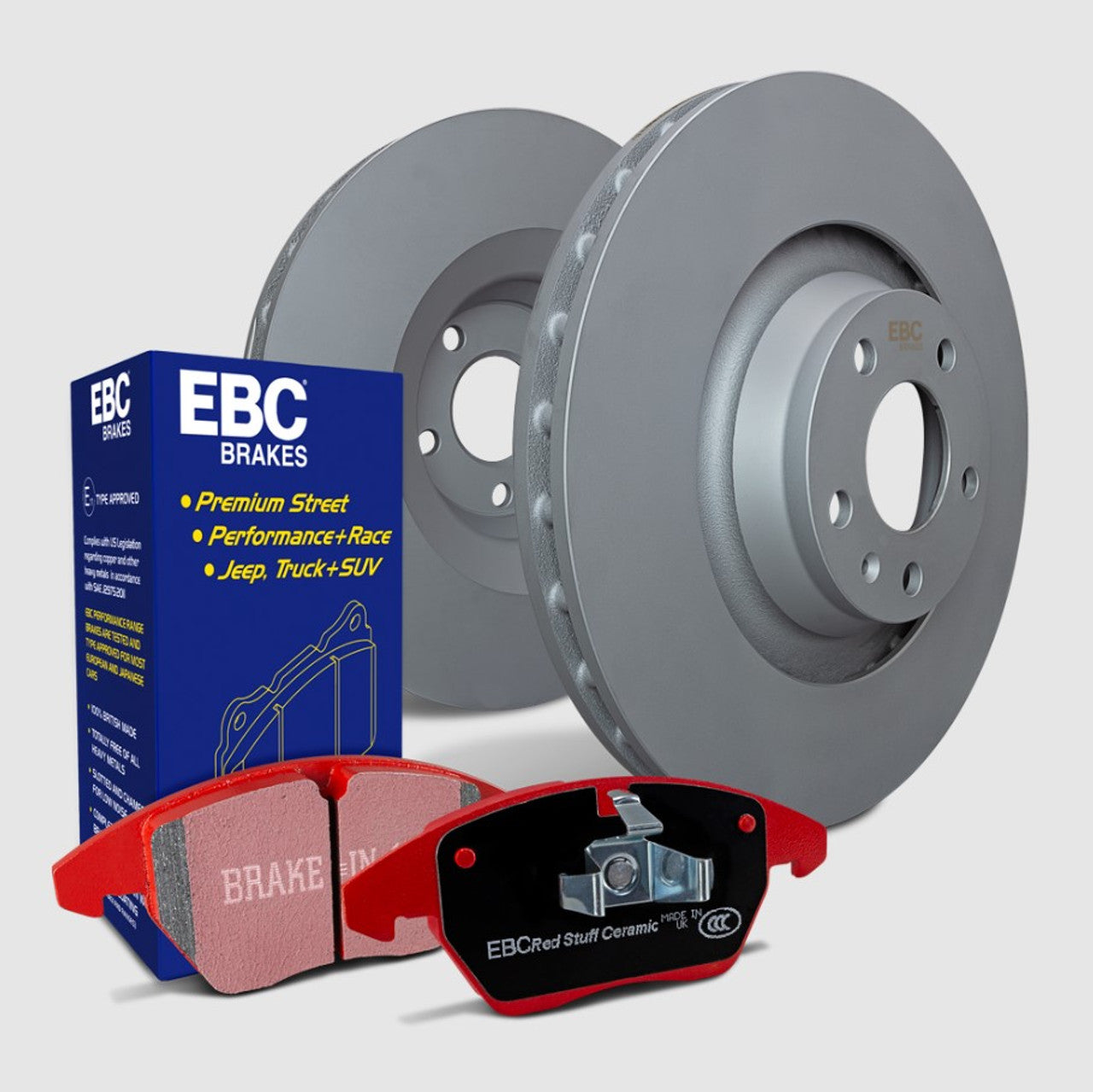 EBC S12 Brake Pad and Rotor Kit