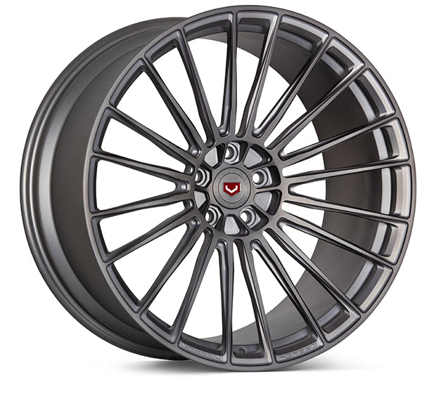 Vossen Forged S17-04 - 22x10.5 - 5x112 - ET10 - 66.56 - Brushed Light Smoke - C8 RS6 / RS7 Fitment