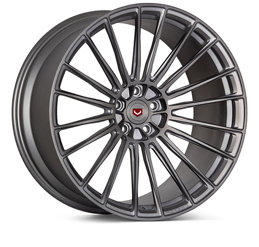 Vossen Forged S17-04 - 22x10.5 - 5x112 - ET10 - 66.56 - Brushed Light Smoke - C8 RS6 / RS7 Fitment
