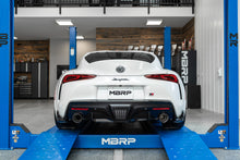 Load image into Gallery viewer, MBRP 3&quot; Cat-Back, Dual Rear Outlet, 2020 - 2023 Toyota Supra 3.0L, T304 Stainless Steel with Burnt End Tips