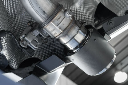 MBRP S43003CF 3" ARMOR Pro Cat-Back Exhaust – Active Profile | 2020–2026 Toyota Supra