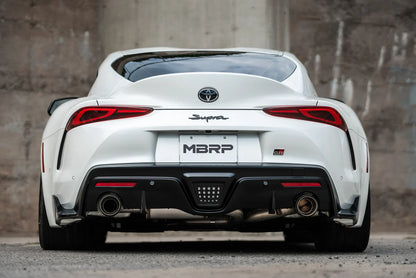MBRP S43003CF 3" ARMOR Pro Cat-Back Exhaust – Active Profile | 2020–2026 Toyota Supra