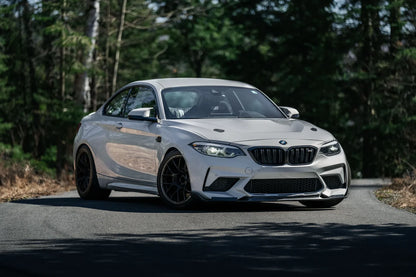 MBRP S45023CF 3" ARMOR Pro Resonator-Back Exhaust – Active Profile | 2019–2021 BMW M2 Competition