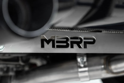 MBRP S45023CF 3" ARMOR Pro Resonator-Back Exhaust – Active Profile | 2019–2021 BMW M2 Competition