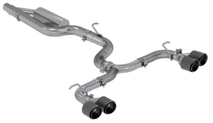 MBRP 15-19 VW Golf R MK7/MK7.5 3in T304 Cat Back Exhaust w/ Carbon Fiber Tips S46033CF MBRP