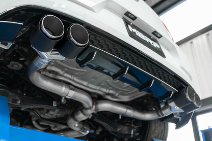 MBRP 15-19 VW Golf R MK7/MK7.5 3in T304 Cat Back Exhaust w/ Carbon Fiber Tips S46033CF MBRP