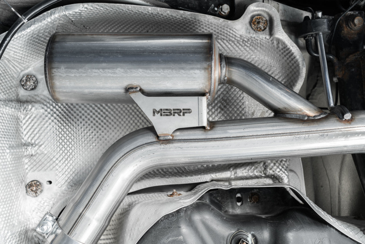 MBRP 15-20 VW 2.0L Turbo Golf GTI MK7 3in T304 Cat Back Exhaust w/ Dual Split Rear Exit S4606304 MBRP