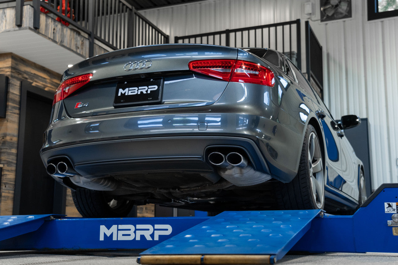 MBRP 2010-2016 Audi S5 Coupe/S4 Sedan 2.5-INCH MUFFLER BYPASS EXHAUST , STREET PROFILE MBRP