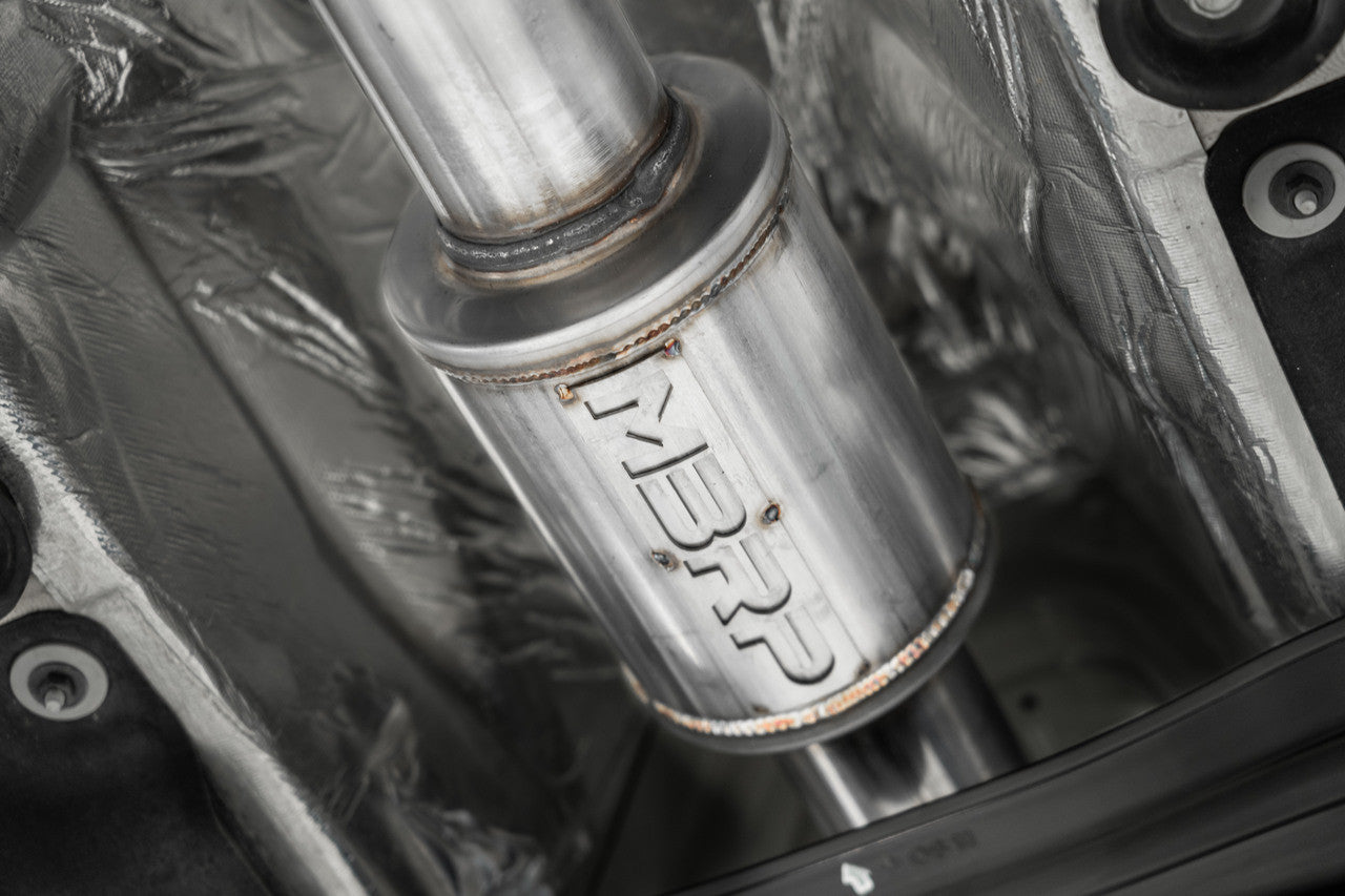 MBRP 3" Cat-Back, 2022-2023 Hyundai Kona N 2.0L Turbo, Dual Rear w/ Carbon Fiber Tips, T304 Stainless Steel MBRP