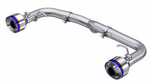 Load image into Gallery viewer, MBRP S48053BE 2.5-Inch Axle-Back Exhaust for 2022-2025 Subaru BRZ/Toyota GR86, Street Profile, Dual Rear Exit with Gradient Polished Tips.