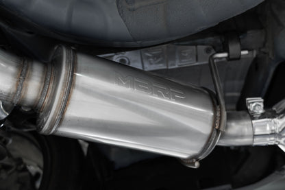 MBRP 3" Cat-Back, 2023 Subaru WRX 2.4L, Dual Split Rear, Quad CF Tips, Street Profile, T304 Stainless Steel MBRP