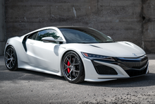 Load image into Gallery viewer, MBRP 2.5&quot; Cat Back, Triple Rear Exit, T304 w/ Carbon Fiber Tips, Acura NSX 2017-2022