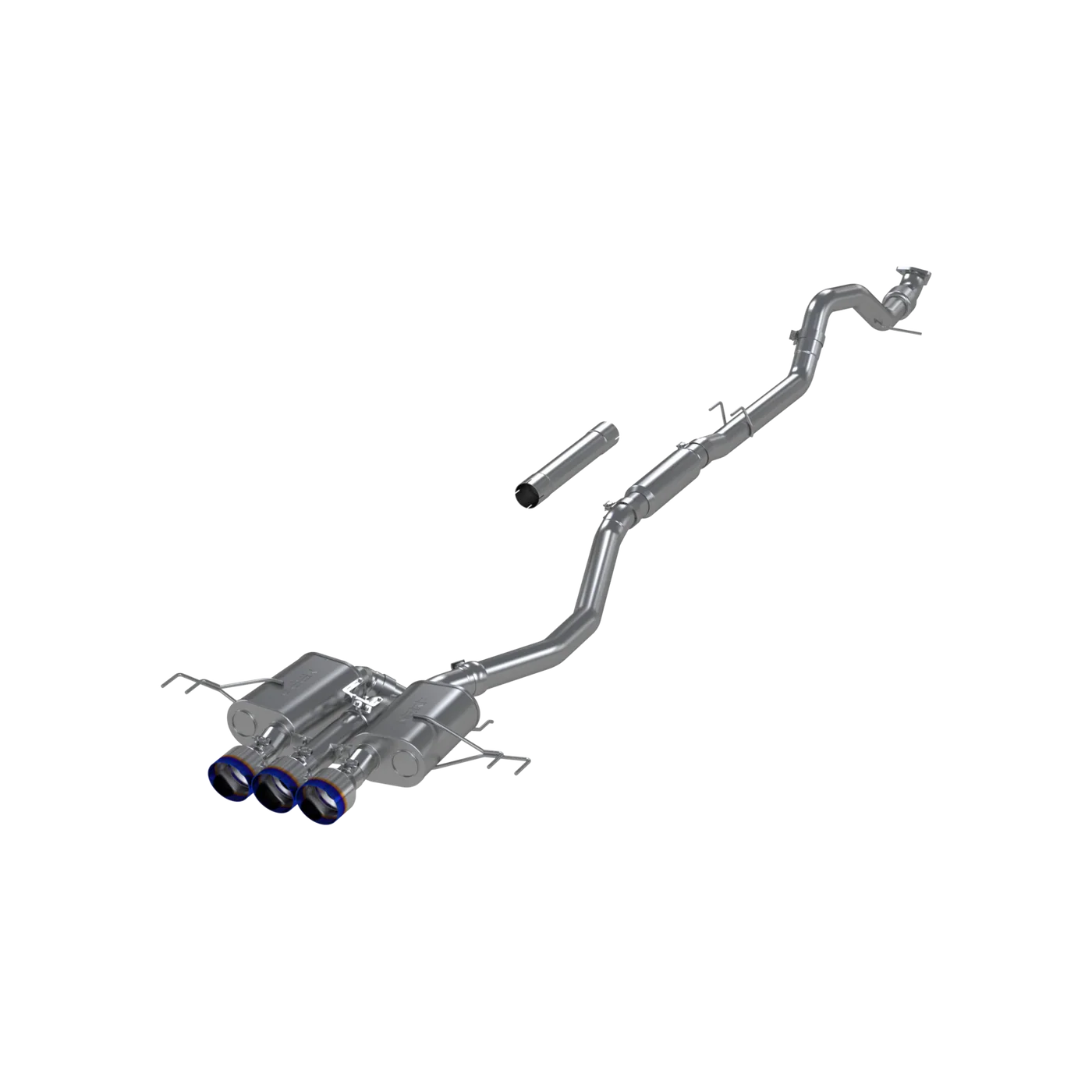 MBRP S49023BE 3" ARMOR Pro Cat-Back Exhaust – Active Profile | 2023–2025 Civic Type R
