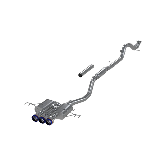 MBRP S49023BE 3" ARMOR Pro Cat-Back Exhaust – Active Profile | 2023–2025 Civic Type R