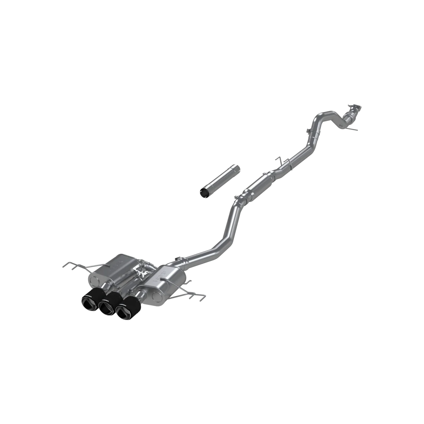 MBRP S49023CF 3" ARMOR Pro Cat-Back Exhaust – Active Profile | 2023–2025 Civic Type R