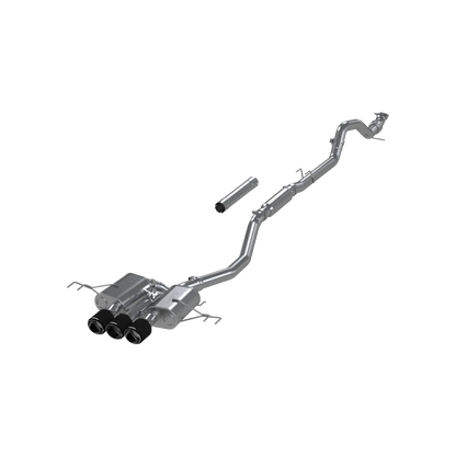 MBRP S49023CF 3" ARMOR Pro Cat-Back Exhaust – Active Profile | 2023–2025 Civic Type R