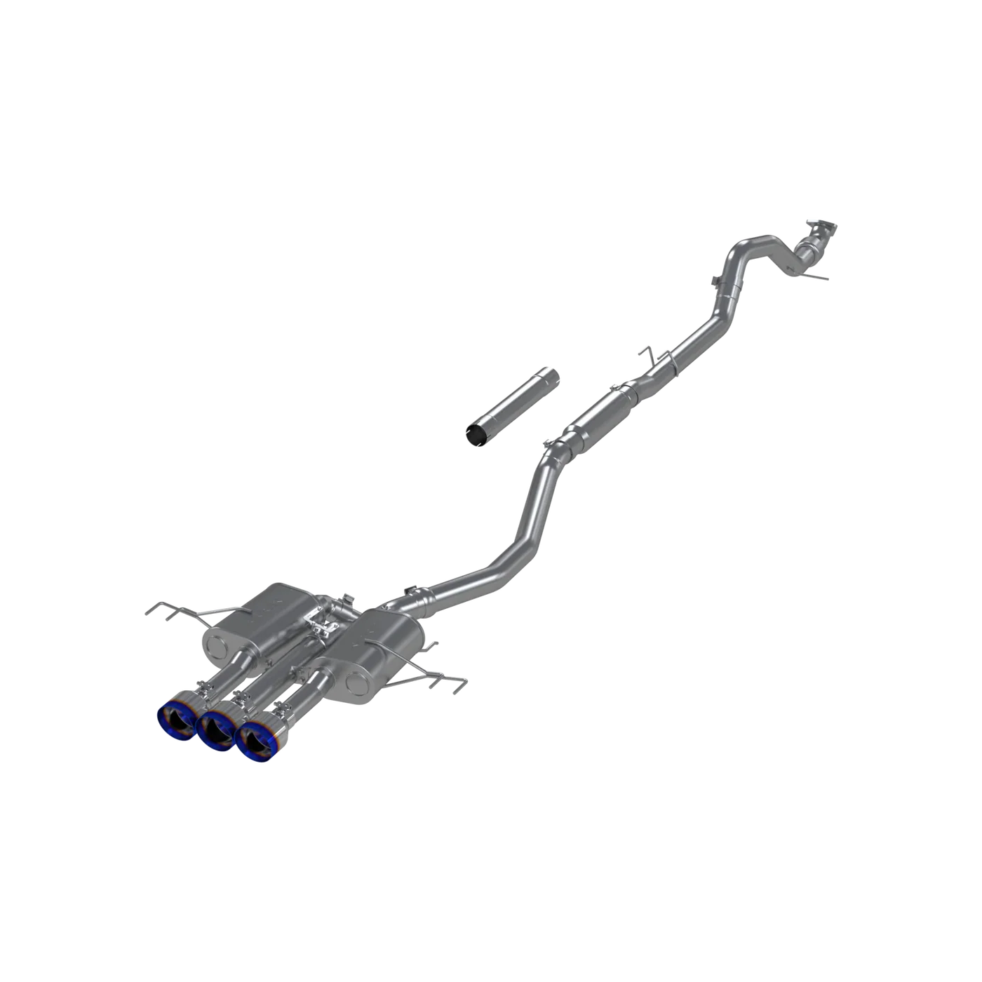 MBRP S49043BE 3" ARMOR Pro Cat-Back Exhaust – Active Profile | 2024–2026 Integra Type S