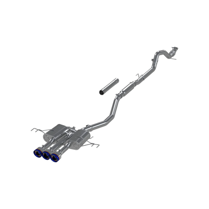 MBRP S49043BE 3" ARMOR Pro Cat-Back Exhaust – Active Profile | 2024–2026 Integra Type S