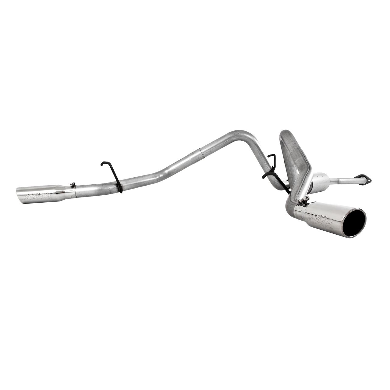 MBRP 2.5" Cat Back, Dual Split Side, T409, Chevy/GMC 1500 Classic 4.8/5.3L EC/CC-SB 2003 - 2007 MBRP