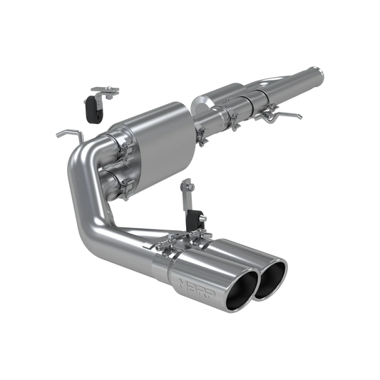 MBRP S5081AL 3-Inch Cat-Back Exhaust Race Profile Dual Pre-Axle Exit – Silverado Sierra 1500