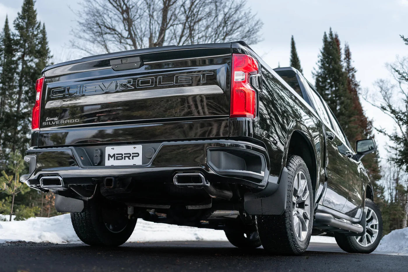 MBRP 3" Armor Pro Cat-Back Exhaust | Street Profile Dual Rear Exit No Tips | Silverado/Sierra 1500 | S5085304
