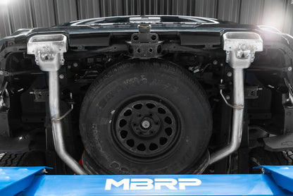 MBRP 3" Armor Pro Cat-Back Exhaust | Street Profile Dual Rear Exit No Tips | Silverado/Sierra 1500 | S5085304