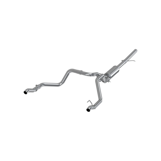 MBRP 3" Armor Pro Cat-Back Exhaust | Street Profile Dual Rear Exit No Tips | Silverado/Sierra 1500 | S5085304